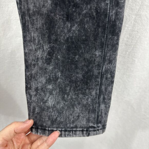 Rag & Bone Skinny Leggings Rosebowl Black Stretch Jean Womens Size 29 Grunge - Picture 6 of 14